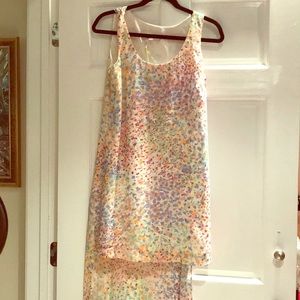 BCBG XS high low dress